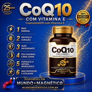 Coenzima Q10 com Vitamina E