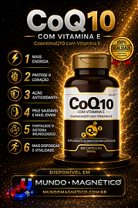 Coenzima Q10 com Vitamina E