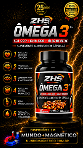 Ômega 3 ZHS - Qualidade Premium (MEG3 TG)