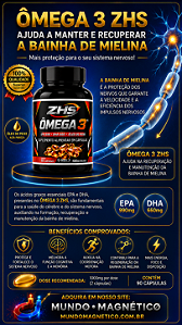 Ômega 3 ZHS - Qualidade Premium (MEG3 TG)