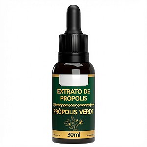 EXTRATO DE PRÓPOLIS VERDE (Exclusiva do Brasil)