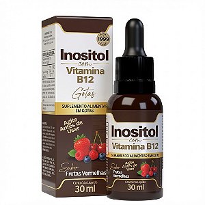 Vitamina B12 (Com inositol) - Gotas