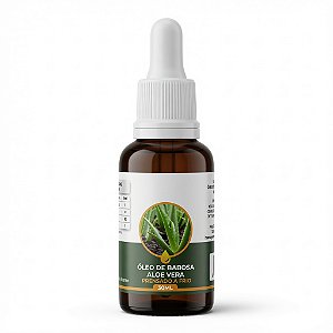 Óleo de Aloe Vera (Babosa) Prensado a Frio – 30 ml