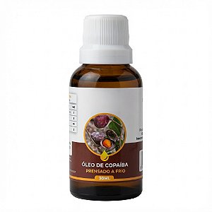 Óleo de Copaíba Prensado a Frio – 30 ml
