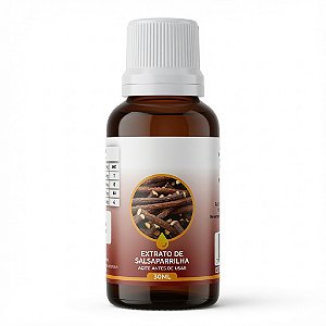 Chá concentrado de Salsaparrilha – 30 ml