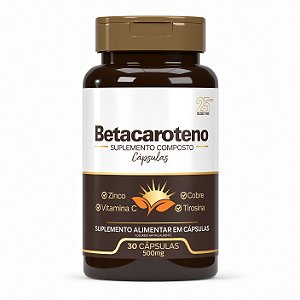 Betacaroteno Super (Com zinco, cobre, tirosina e vitamina C)