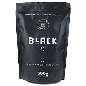 Erva de Terere Black Erva Hortelã Ice 500g