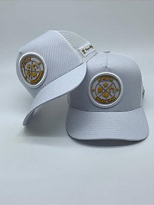 Boné Texas Style Original Brand Branco Trucker