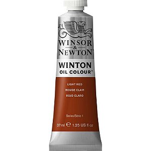 Tinta Óleo Winsor & Newton Winton 37ml - 362 Light Red