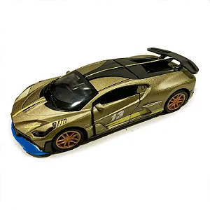 Bugatti Divo 1:36 - Verde | Carrinho de Metal Colecionável