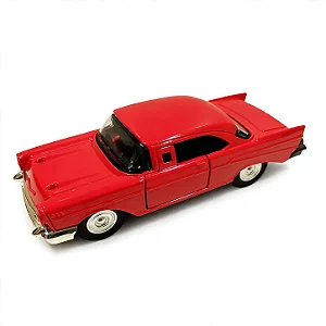 Chevrolet Bel Air 1957 Coupe Escala 1:32 - Vermelha