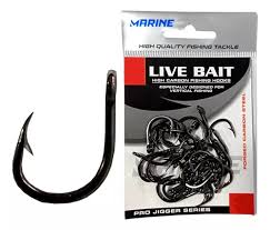 ANZOL LIVE BAIT BLACK NICKEL - MARINE SPORTS