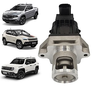 Válvula EGR da Toro Compass e Renegade 2.0 diesel 5 pinos