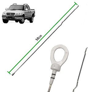 Vareta do óleo do motor da s10 2.5 maxion até 2000