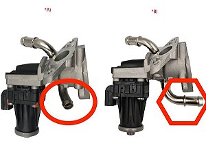 Válvula EGR da Ford Transit e Ranger 2.2 e 3.2