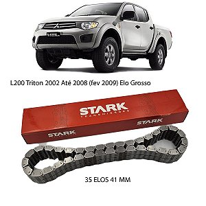 Corrente da caixa de tração L200 triton Até 2008 elo grosso