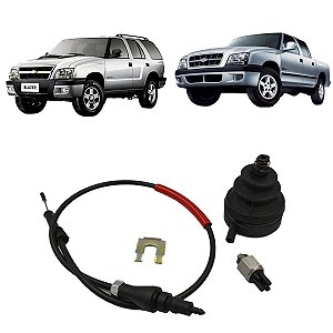 Kit tração S10 Blazer 2.8 até 2011 cuica cabo perinha