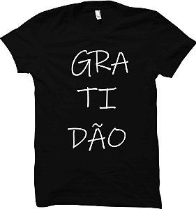 Camiseta Gratidão - Good Vibes