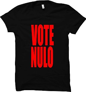 Camiseta Vote Nulo