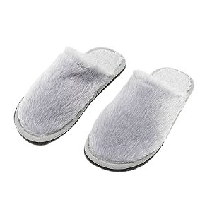 Pantufa Cinza Claro