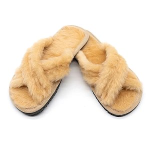 PANTUFA CRUZADA BEGE
