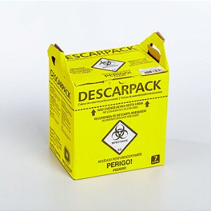 Coletor para Material Perfurocortante Descarpack - 7L