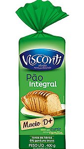 Pão de forma Visconti Integral 400g