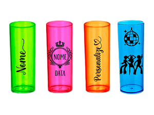 Copo LongDrink Festa Cores Neon
