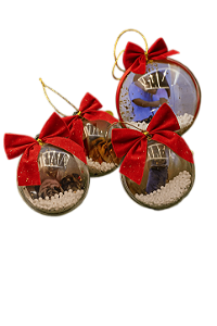Bolinhas de Natal Personalizadas