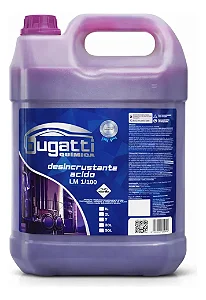 Desincrustante Ácido Bugatti 5L Limpeza Pesada 1:100
