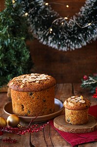 Panetone de Frutas - Vegano, sem glúten, sem lácteos