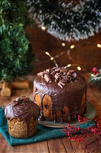 Chocotone (Zero Açúcar) - vegano, sem glúten, sem lácteos