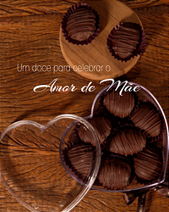 Amor de Mãe - Dasmacos trufados (zero açúcar, sem glúten, sem lácteos)