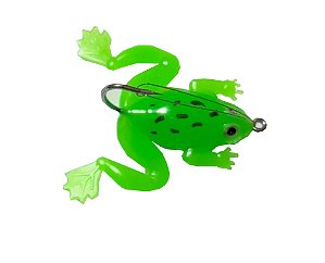 Isca Artificial Sapo Sapinho Frog Traira Com Anzol E Laço - Cmik
