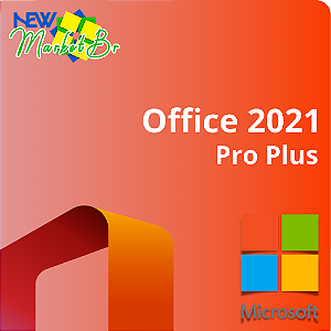 Licenciamento Microsoft Office 2021 Pro Plus 32/64Bits - 01 Pc/Usuário