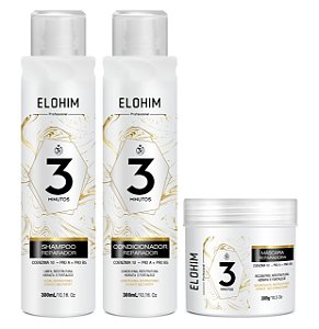 Kit Hidratação Profunda Elohim Professional - 300G