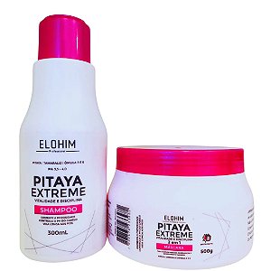 Kit Pitaya Extreme Shampoo e Máscara - Elohim