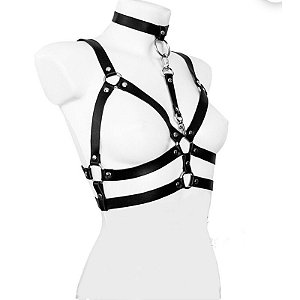 Harness Sutiã Busto Cropped - Arreio Feminino - Arnês - Submission Slim
