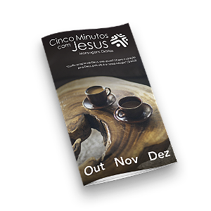 Cinco Minutos com Jesus Trimestral 2025  - Outubro, Novembro e Dezembro