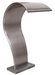 CASCATA INOX INTERROGACAO 1,00 ALT. 0,46 QUEDA