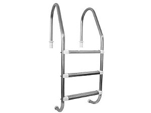 ESCADA 3 DEGRAUS INOX STYLUS