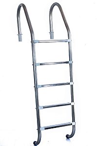 ESCADA 5 DEGRAUS INOX STYLUS