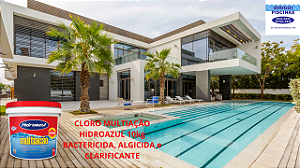 CLORO MULTIACAO 10KG - HIDROAZUL