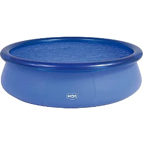 PISCINA INFLÁVEL REDONDA EM VINIL 4.600 LITROS MOR - COR AZUL