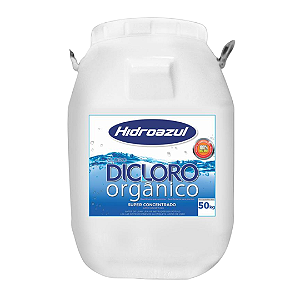 Cloro Dicloro Orgânico 50kg Hidroazul – Alta Performance na Limpeza da Sua Piscina