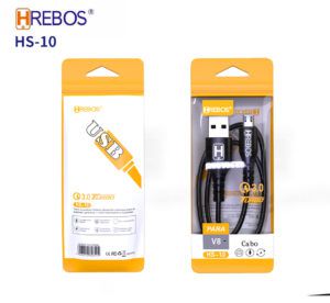 CABO TURBO MICRO USB V8 HS-10