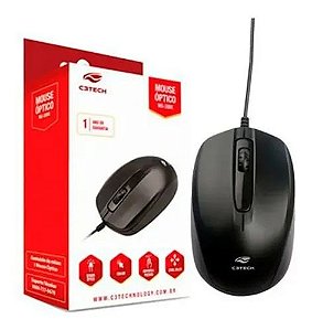 MOUSE USB MS-30BK PRETO C3TECH