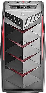 GABINETE GAMER C3TECH MT-G70 BK S/FTE C3T (HD AUDIO)