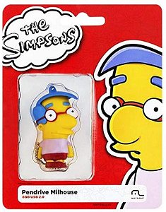 PEN DRIVE MULTILASER PERSONAGENS SIMPSONS MILHOUSE 8GB