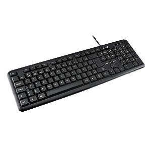 TECLADO USB PADRÃO KB-12BKV2 PRETO C3TECH